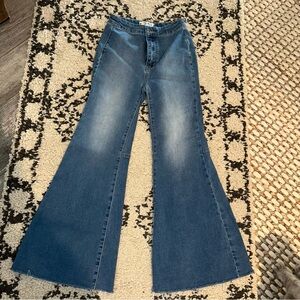 Free people with free jeans